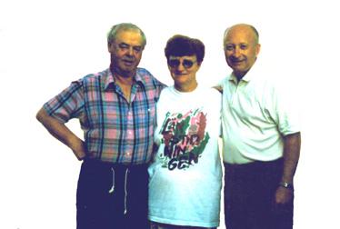 Mats, Gertrud, and Dave